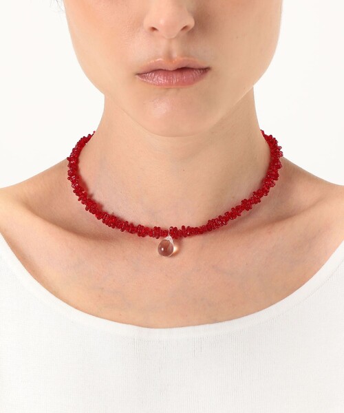 Sisi Joia（シシジョイア） ネックレス 「別注」Sisi Joia RED CRISTAL
