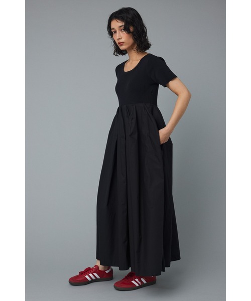 HeRIN.CYE ドッキングワンピース 38 ブルー レディース : ZOZOTOWN