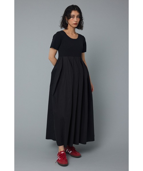 HeRIN.CYE ドッキングワンピース 38 ブルー レディース : ZOZOTOWN