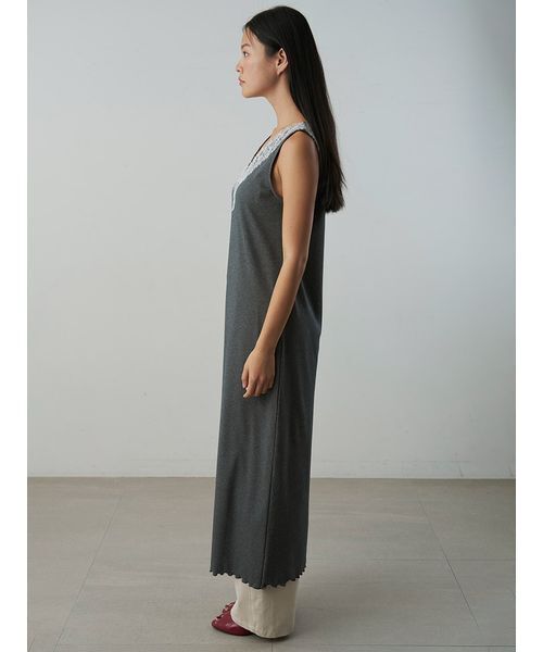 Henon. ワンピース レースVネックカットワンピース : ZOZOTOWN Yahoo