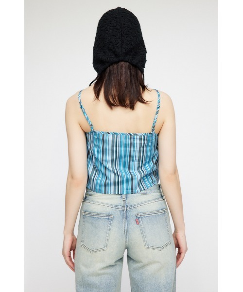 「LAGUA GEM」 長袖シャツ FREE ブルー レディース_画像5