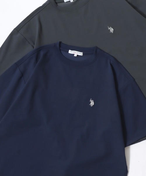 「U.S. POLO ASSN.」 半袖Tシャツ L ホワイト メンズ_画像4