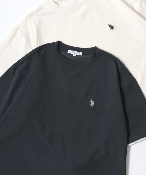 「U.S. POLO ASSN.」 半袖Tシャツ L ホワイト メンズ_画像5