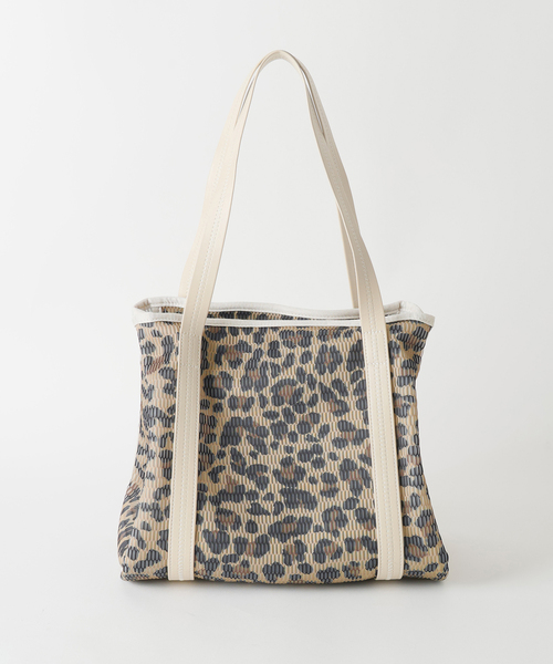 qbag paris メッシュトートバッグ モカ M IENA（イエナ） トートバッグ 「洗濯機洗い可」qbag paris/キュー