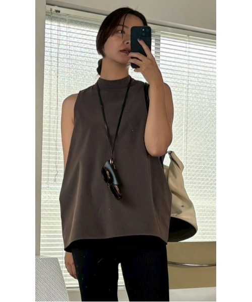 RIM.ARK Bottle neck oversized tunic(ボトルネック オーバーサイズド