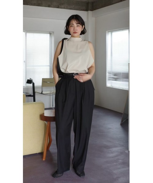 RIM.ARK Bottle neck oversized tunic(ボトルネック オーバーサイズド