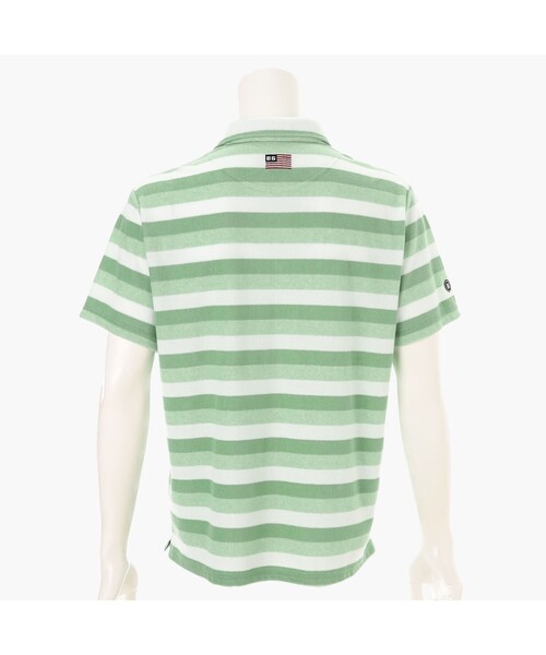BRIEFING（ブリーフィング） ゴルフ CR MEN'S PILE STRIPE SKIPPER