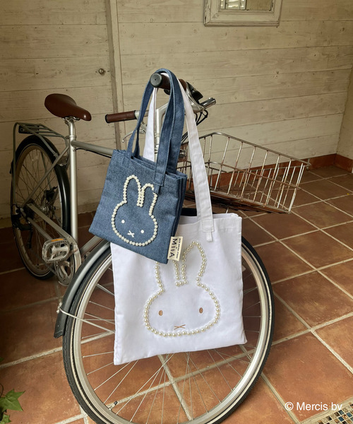 【新品未開封】ミーア　Miia ミッフィー パールダイカットトートバッグ Miffy（ミッフィー） トートバッグ パールダイカットトートバッグ