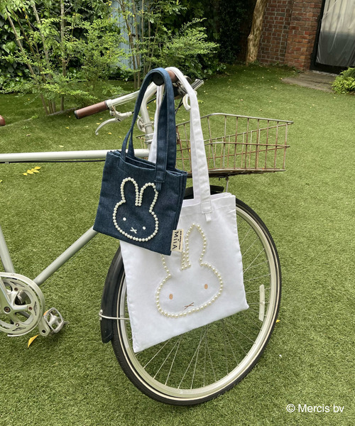 Miffy（ミッフィー） トートバッグ パールダイカットトートバッグ