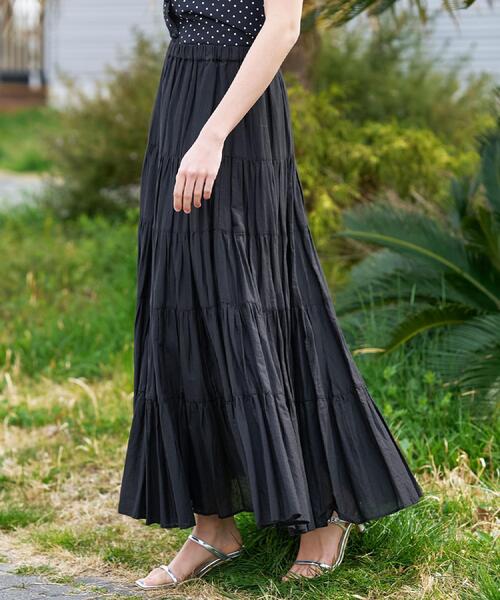 「DRESSTERIOR」 ロングスカート 34 ブラウン系その他 レディース_画像7
