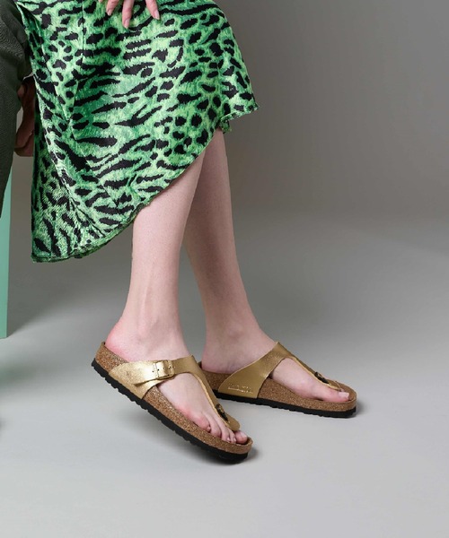 BIRKENSTOCK サンダル Gizeh Birko-Flor 「レギュラー幅