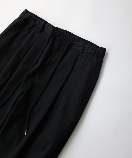 NUMBER (N)INE パンツ BOX TUCK WIDE TAPERED PANTS / ボックス