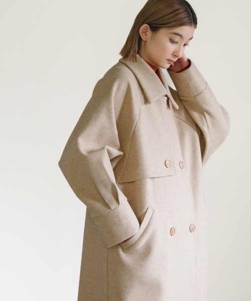 select MOCA（セレクトモカ） コート アウター スタンドネックラグラン