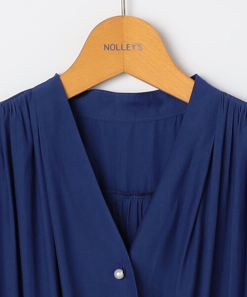 新品　ノーリーズ　ECO割繊　パール釦ワンピース ◇【WEB限定】ECO割繊パール釦ワンピース | ノーリーズ(NOLLEY'S