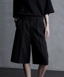 スラックス 「CALLNE」2Tuck Wide Straight Half Slacks/2タックワイド ストレートハーフスラックス メンズ レディ｜ZOZOTOWN Yahoo!店