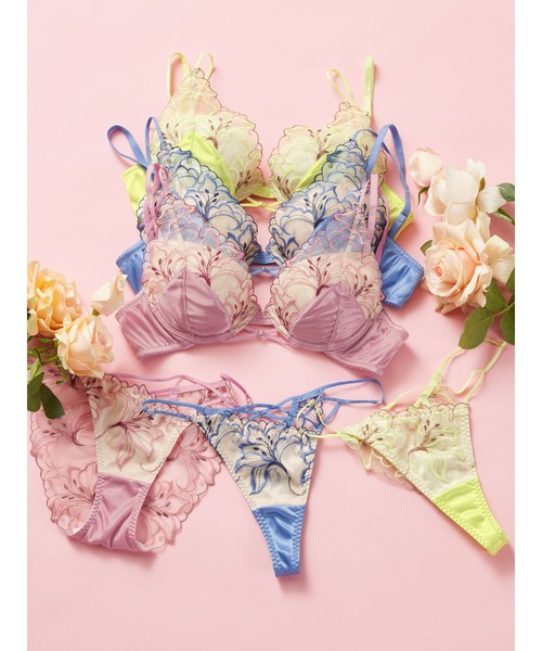 RAVIJOUR リリーサテン ビューティーリフトブラ3点セット E75 M RAVIJOUR（ラヴィジュール） ブラジャー リリーサテン ビューティー