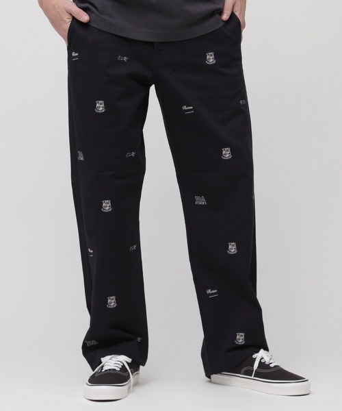 チノパン POINT EMBROIDERY CHINO PANTS / ポイント エンブロイダリー チノパンツ / AVIREX / アヴィレックス_1