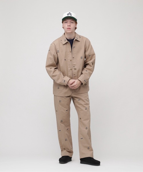 チノパン POINT EMBROIDERY CHINO PANTS / ポイント エンブロイダリー チノパンツ / AVIREX / アヴィレックス_4
