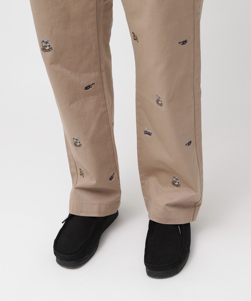 AVIREX チノパン POINT EMBROIDERY CHINO PANTS / ポイント エン
