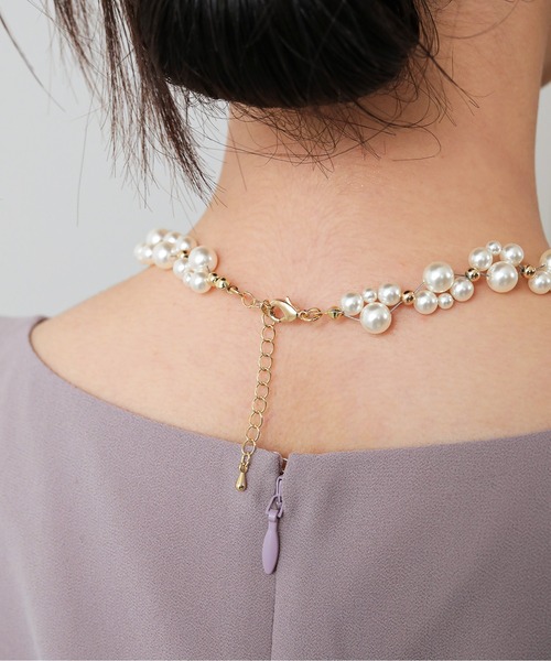 MISSOMA パーティーシーンに◎ ミックスパールビーズネックレス MISSOMA パーティーシーンに◎ ミックスパールビーズネックレス