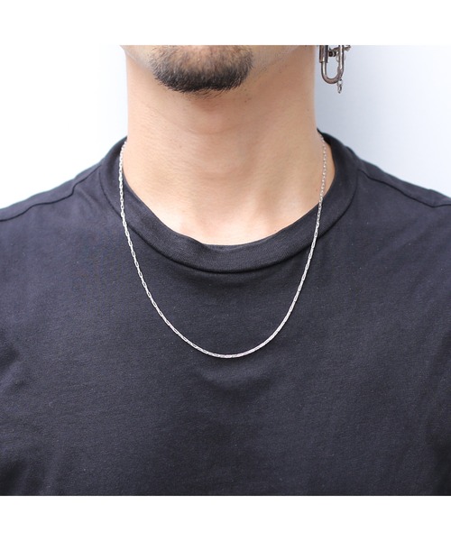 ネックレス マガダマ カットビーンズ チェーン ネックレス S シルバー925 メンズ レディース メンズ レディース | JAM HOME MADE | 02
