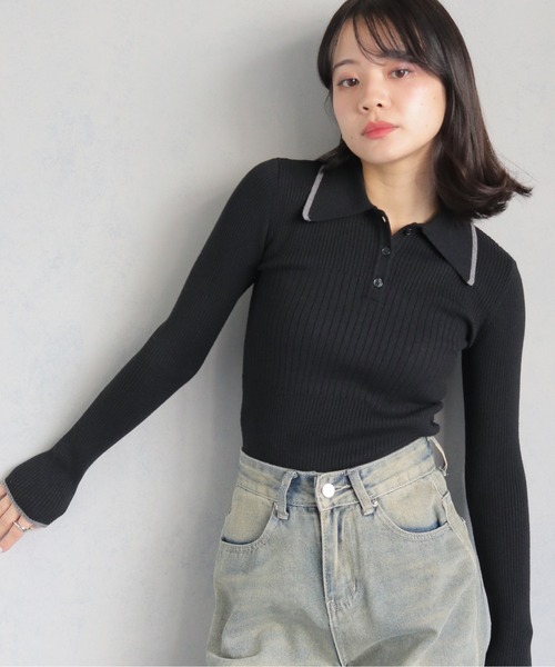 cheriella ニット セーター 「cheriella」WEB限定ポロランダム