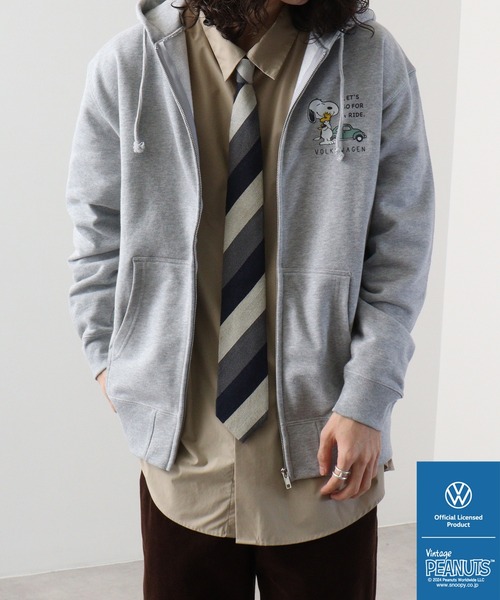 フォルクスワーゲン（Volkswagen） パーカー PEANUTS×VOLKS WAGEN