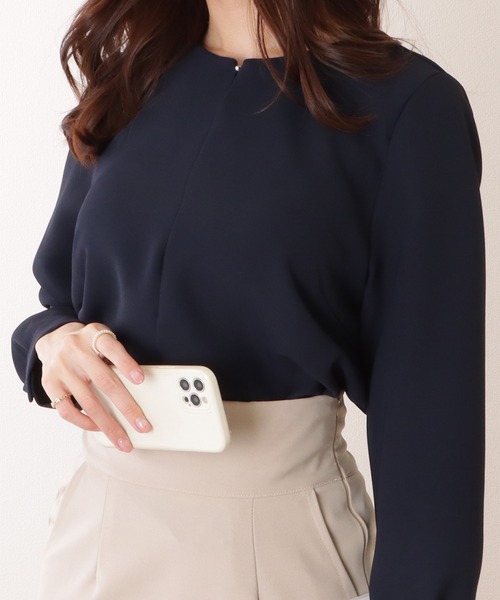ブラウス シャツ ネックレスチャーム付きボレロデザインブラウス レディース 楽天市場】チャーム（シャツ・ブラウス｜トップス）：レディース