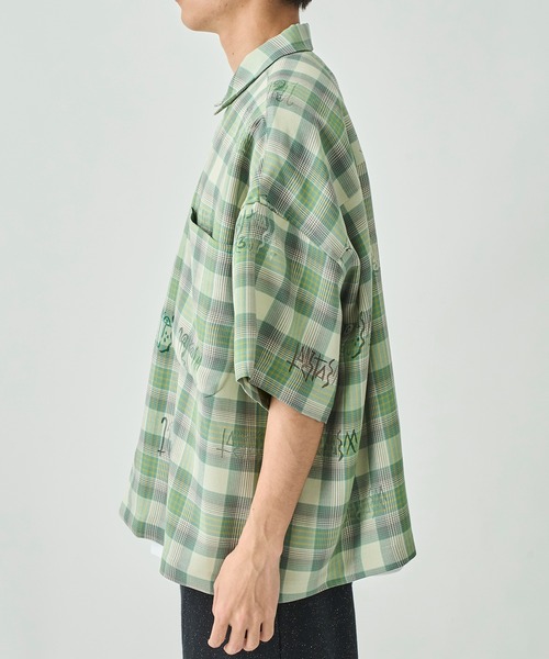 FACETASM（ファセッタズム） 七分袖 シャツ 「FACETASM/ファセッタズム