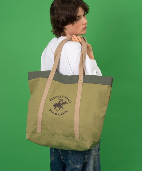 【新品】ポロクラブ　トートバッグ ビバリーヒルズ ポロクラブ トートバッグ レディース ピンク