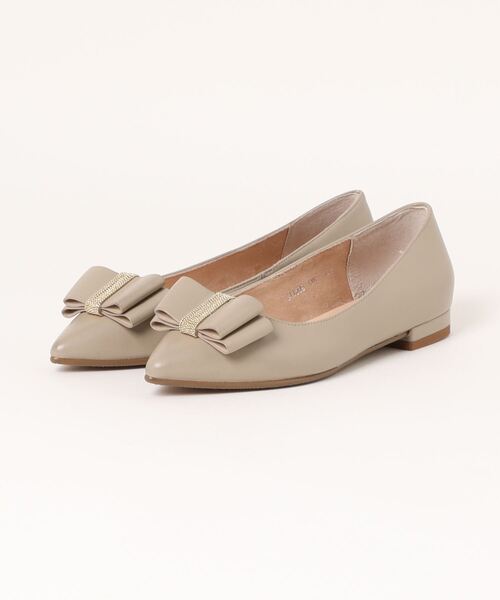 Salvatore Ferragamo◇VARA/ヴァラ/パンプス/UK4.5/BRW/レザー/DB86495