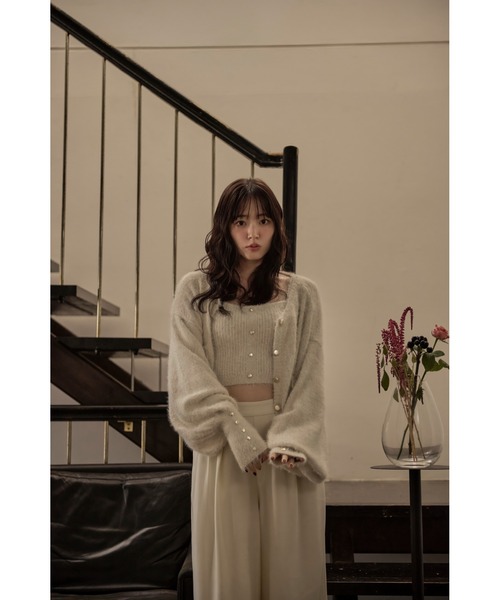 アンサンブル glitter knit ensemble / グリッターニットアンサンブル 