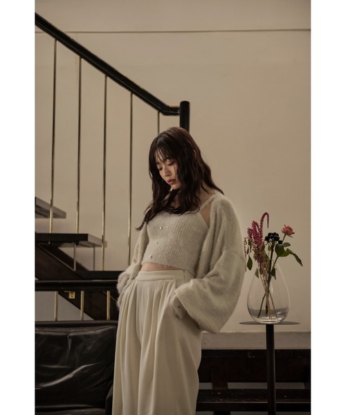 アンサンブル glitter knit ensemble / グリッターニットアンサンブル 