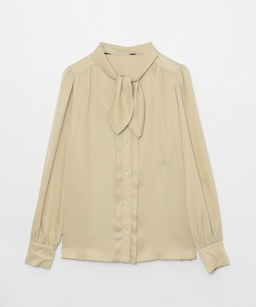 BLUE LABEL CRESTBRIDGE シルキービエラブラウス シャツ シルキービエラブラウス(505452517)｜阪急百貨店公式通販サイト