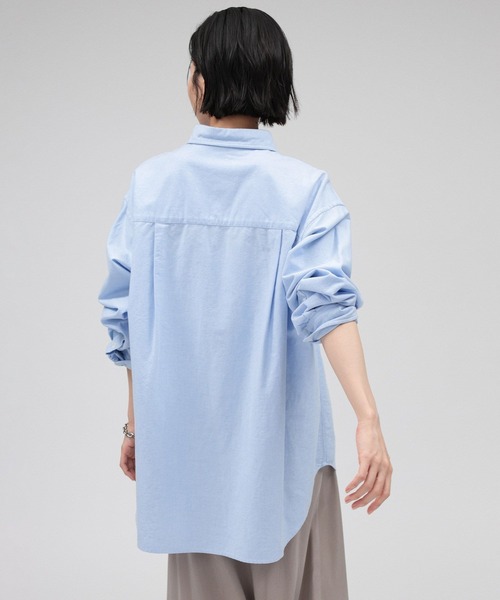BABYLONE ブラウス シャツ オックスボタンダウンシャツ レディース 