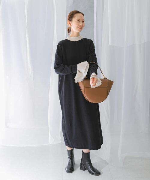 ワンピース カシミヤ混2WAYニットワンピース : ZOZOTOWN Yahoo!店