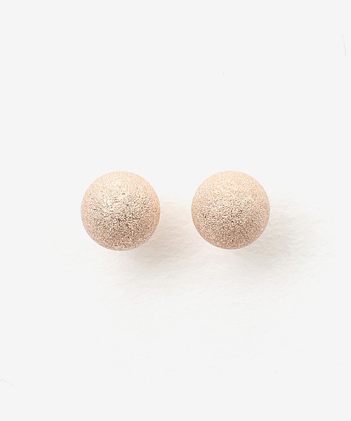【K18】ESTELLE エステール 〈5mm〉ピンクゴールドピアス　日本製 K18 ピンクゴールド ピアス （5mm） ESTELLE/エステール（ピアス