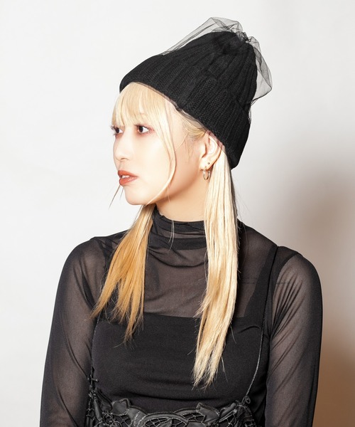 CA4LA ニット帽 ニットキャップ ANYTHING12 レディース