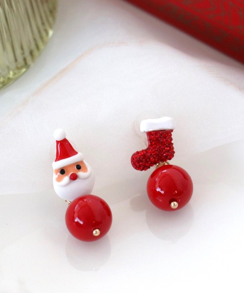 クリスマス（イヤリング）｜レディースアクセサリー | ファッション の