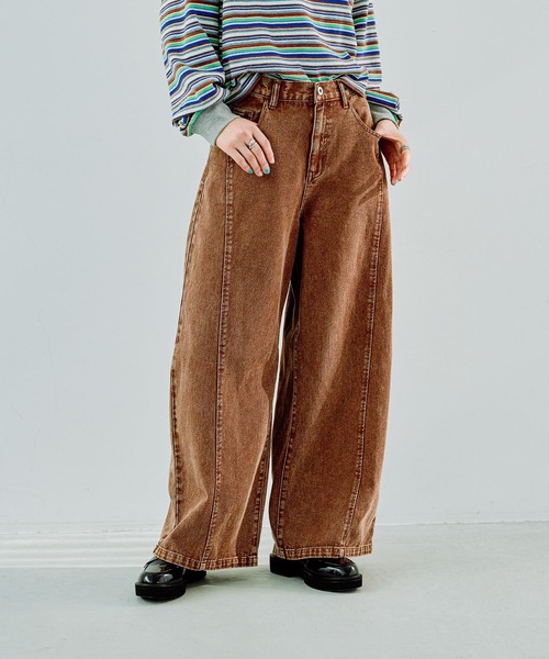LEPSIM カーブバギーデニムパンツ LEPSIM｜カーブバギーデニムパンツ | Rakuten Fashion(楽天
