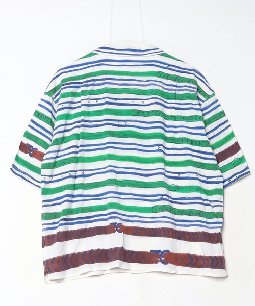 [TSUMORI CHISATO] рубашка с коротким рукавом [Niko and... сотрудничество ] S зеленый женский 