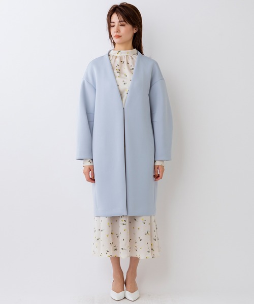 Sono（ソーノ） コート 1 サックスブルー レディース : ZOZOTOWN Yahoo