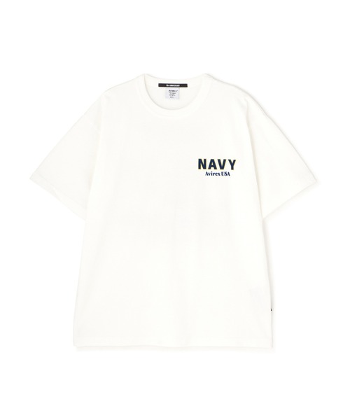 AVIREX tシャツ MIL. ACADEMY T-SHIRT ”US.NAVY” / ミリタリー