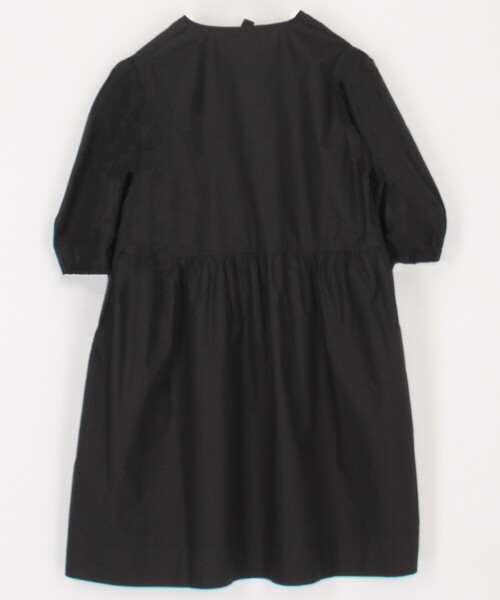 GANNI ワンピース F9170 ガニー GANNI GANNI ワンピース COTTON POPLIN TIE STRING MINI