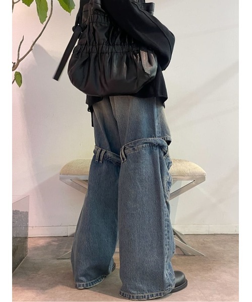 SLY スライ GATHER トートバッグ レザー ギャザー SLY トートバッグ 「再入荷」GATHER TOTE BAG ギャザー