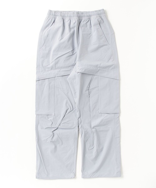 【adidas】3ストライプス★ルーズフィットカーゴパンツ ホワイト adidas パンツ シティエスケープ ルーズフィット ストレッチ