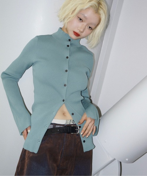 musubore フロッキーデニムパンツ musubore（ムスボレ） ジーンズ デニム デニムパンツ flocky wide