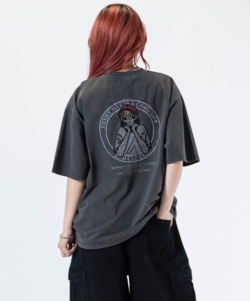 RED CAP GIRL tシャツ 「a-r」「RedCapGirl/レッドキャップ