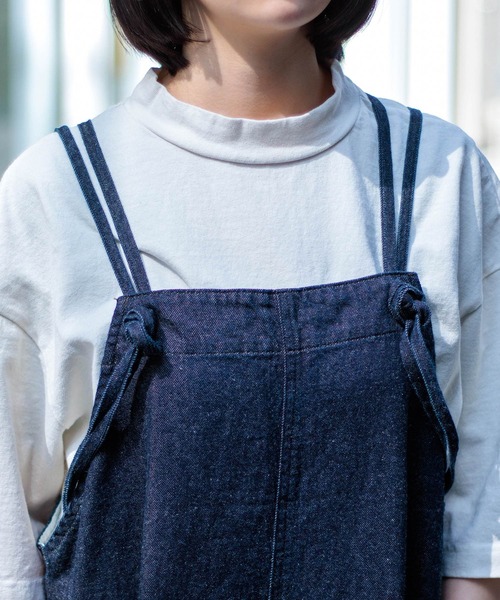D.M.G. サロペット オーバーオール 「 D.M.G / ディーエムジー 」 綿麻