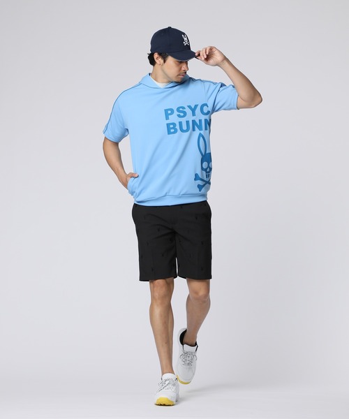 Psycho Bunny（サイコバニー） パーカー 「GOLF」バニーロゴ 半袖